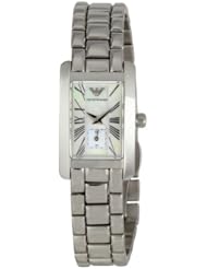 Emporio Armani Womens AR0171 Classic Mother-Of-Pearl Dial Watch