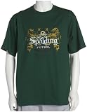 Spalding Men's Dueling Lion Soccer Graphic Athletic Tee Shirt