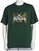 Spalding Men's Dueling Lion Soccer Graphic Athletic Tee Shirt