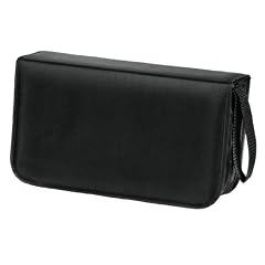 Hama CD-Wallet Nylon 120, Schwarz