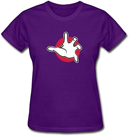 Women's T-shirt Get App 100% Cotton Size L Purple