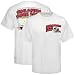 Image of Reebok New England Patriots White Tailgating Tour 2009 Schedule T-shirt