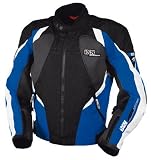 IXS: バイクウェア ジャケット 「PATAGONIA」 ブラック/ブルー/ホワイト（MEN、WOMEN）