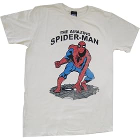 Spider-man Amazing Vintage Cream Shirt
