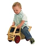 Moover Innovative Wooden Tow Truck Multi-Use Toy, in Natural