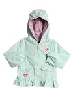 NWT Toddler Girls all weather hooded jacket – aqua