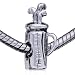 Golf Club Bag Bead Fits Pandora Charm Bracelet