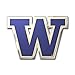 FANMATS 60571 Washington Huskies Heavy Duty Aluminum Embossed Color Emblem, Auto Emblem Decal