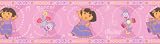 Review Brewster Wallcovering Co 147B00981 / Brewster Dora Dancing Pink Border by Nickelodeon