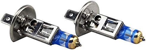 Xencn H1 12v 55w 4300k Golden Tip Bright Yellowish Car Bulb Headlight Fog Lamp, (Pack of 2)