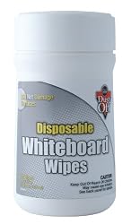 Falcon Whiteboard Wipes, 80 ct. Tub (DWBT)