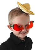 Yellow Party Sombrero Hat For Child Or Adult - One Size