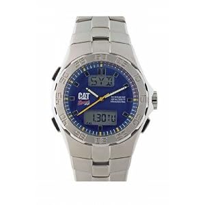 Buy Caterpillar Mens R4-144-11-626 Champion Analog-Digital Watch by Caterpillar