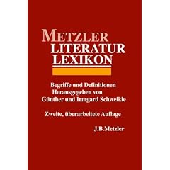Metzler Literatur Lexikon (Gebundene Ausgabe)