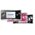 Game Boy Advance Micro Silver (includes Black, Ladybug, Blue Swirl Faceplates)