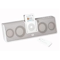 Logitech mm50 Portable Speaker System for iPod (White)
