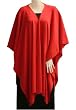 Alpaca wool cloak, 'Versatile Red' Alpaca wool cloak, 'Versatile Red'