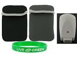 Non-OEM Amazon Kindle 2 Neoprene Sleeve Case with White USB Wall Charger