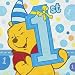 Pooh's 1st Birthday Boy Beverage Napkins 16ct