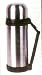 Thermos Stainless Steel Vacuum Bottle 1.5 Liter / 50 Ounces Hot or Cold Carafe with Folding Handle and Shoulder Strap