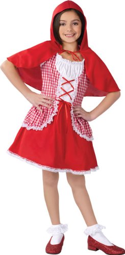 Girls Classic Little Red Riding Hood Costume (LG)