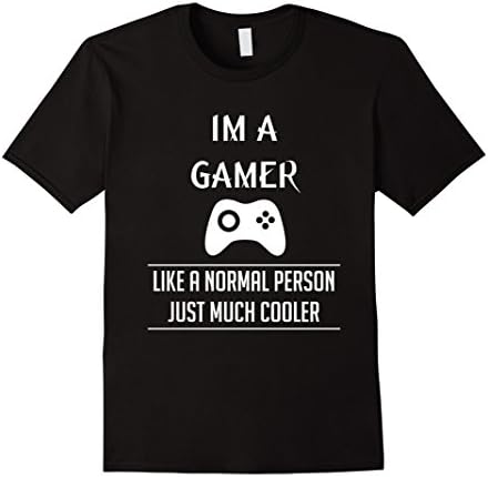 Men's I'm A Gamer - Gaming, Funny, Cool - T Shirt 3XL Black