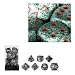 Chessex 25320 - Würfelset gesprenkelt Granite, 7 verschiedene Würfel