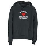 Sweatshirt Woman Black  Half Of My St. Vincent & The Grenadines  Country