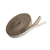TAN Colored Heavy Duty Felt Stripping With Adhesive - 58
