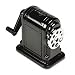 X-Acto Ranger 55 Table- or Wall-Mount Heavy-Duty Pencil Sharpener, Black, 1 Unit (1001)