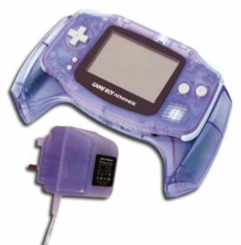 Childrens Toyshop  Video Games : Joytech Purple Rechargeable Battery Grip (GBA)