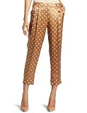Robert Rodriguez Womens Polka Dot Cropped Trouser