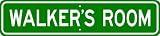 WALKER ROOM SIGN - Personalized Gift Boy or Girl, Aluminum