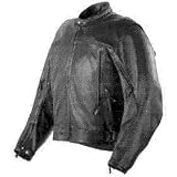Power Trip Power Glide Leather Jacket - 2X-Large/Black