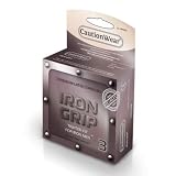 Caution Wear Iron Grip Snugger Fit : 3 Pack of Condoms