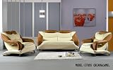3 pcs Italian Leather Sofa Set, Item#7055