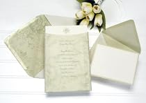 Green Floral Invitation Kit