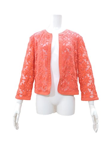 アンクライン オレンジ 刺繍ジャケット L