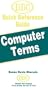Computer Terms (Quick Reference Guide)