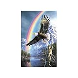 1000ピース　ワシと虹（eagle of promise）の画像