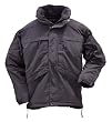 Men's 5.11 Tactical 3-In-1 Zipper Insulated Fleeced Hooded Winter Parka Jacket