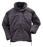 Men's 5.11 Tactical 3-In-1 Zipper Insulated Fleeced Hooded Winter Parka Jacket