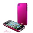 Acase(TM) Superleggera Rose garden fit case for iPhone 4 with 2 Screen Protector (Pink) [Fits AT&T Only]