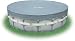 Intex Krystal Clear Round Metal Frame Cover