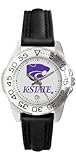 Kansas State University Wildcats Ladies Leather Sports Watch