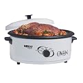 Nesco 6-Quart Roaster Oven, Nonstick - White