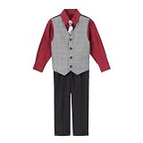 CH Boys' Vest Set Greystone