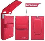 Kroo Soho Red Leather Protective Case for Apple Ipod Mini