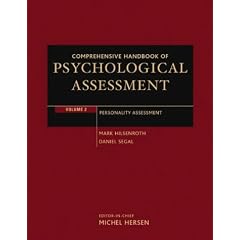 Comprehensive Handbook of Psychological Assessment: Personality Assessment v. 2 (Comprehensive Handbook of Psychological Assessment)