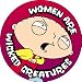 Family Guy Stewie Women Wicked Button B-FG-0042